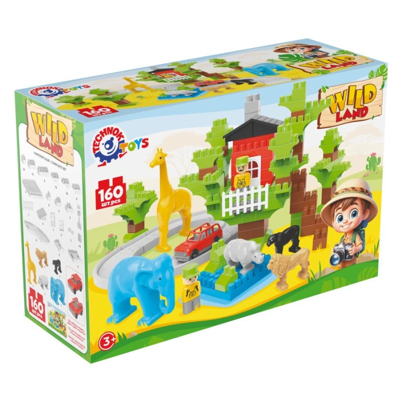 Дитячий набір конструктора "Будинок на дереві" 1119TXK 160 деталей — Технок