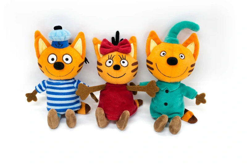 Три кота: м'яка іграшка Коржик — Три кота