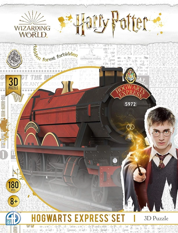 Гоґвортський Експрес Пазл 3D (Hogwarts Express Set 3D puzzle) — 4D Puzz