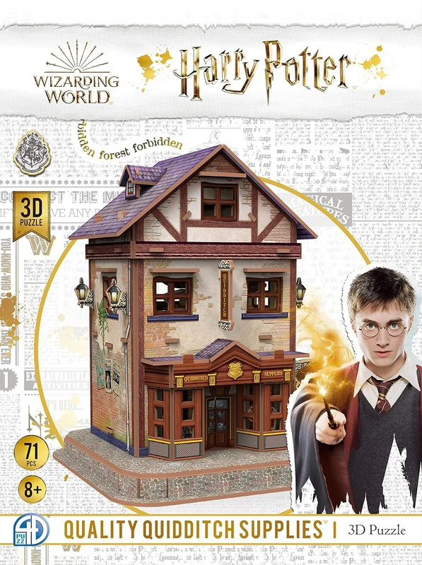 Товари для Квідичу Пазл 3D (Quality Quidditch Supplies Set 3D puzzle) — 4D Puzz