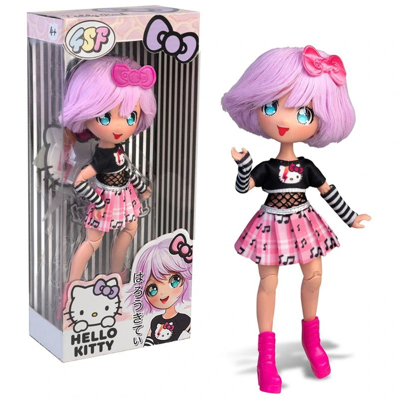 Лялька 4SF MANGA DOLLS серії "Hello Kitty" – ТЕДДІ РОК — 4SF Manga Dolls