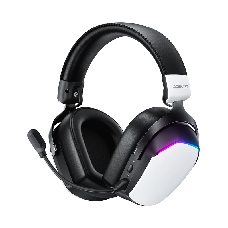 Бездротові накладні навушники ACEFAST H11 gaming wireless headset White