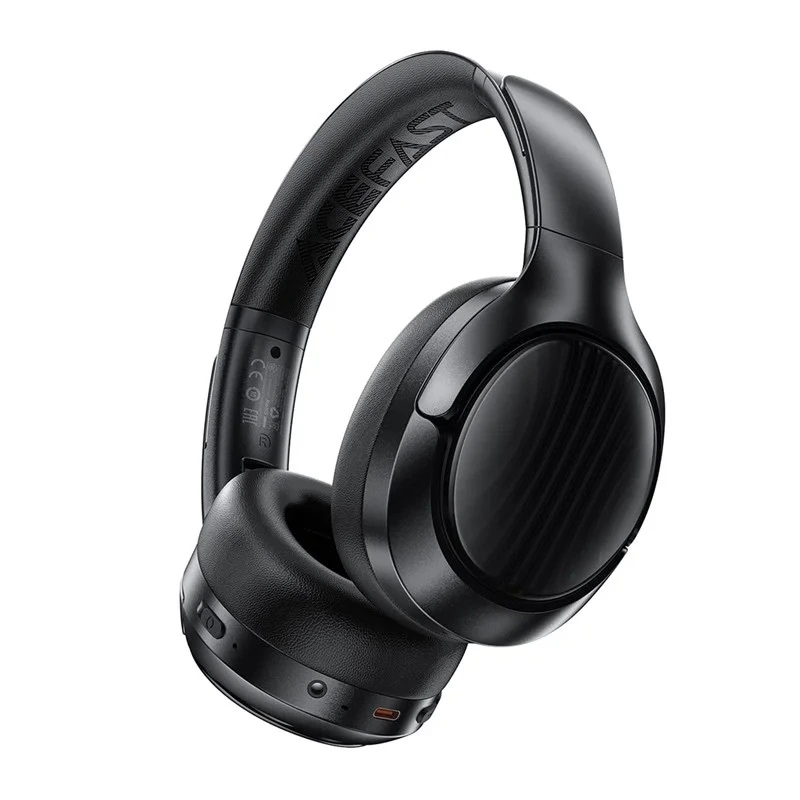Бездротові накладні навушники ACEFAST H5 active noise cancelling wireless headset Black — ACEFAST