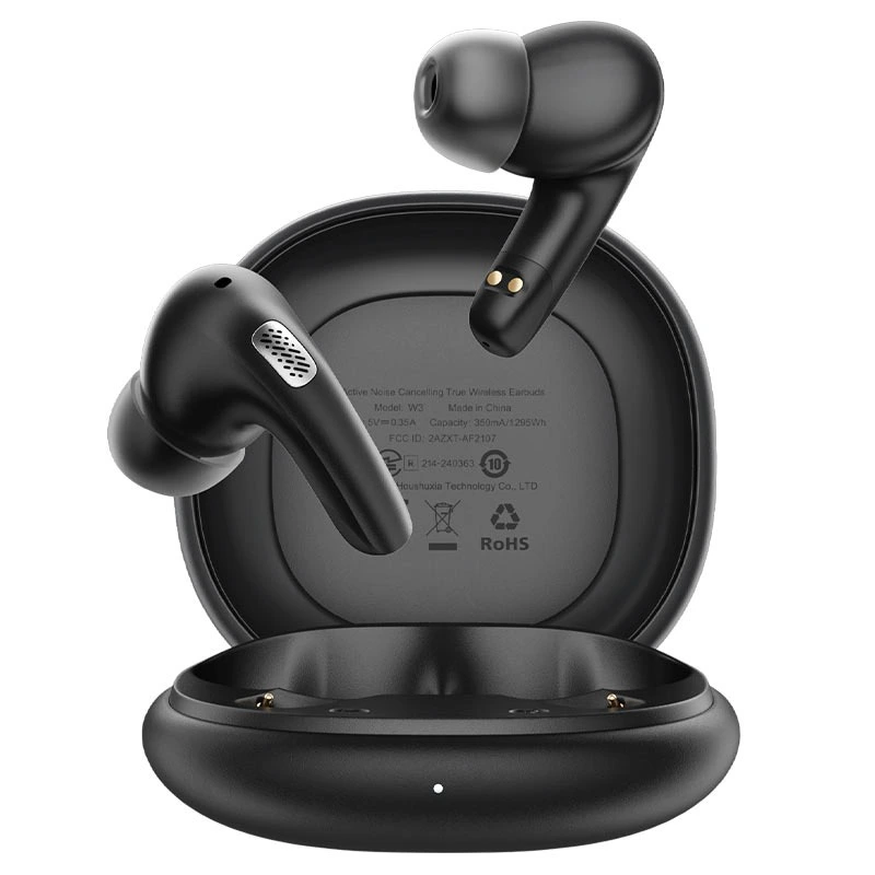 Бездротові навушники TWS ACEFAST W3, ANC+ENC, IPX4, Black