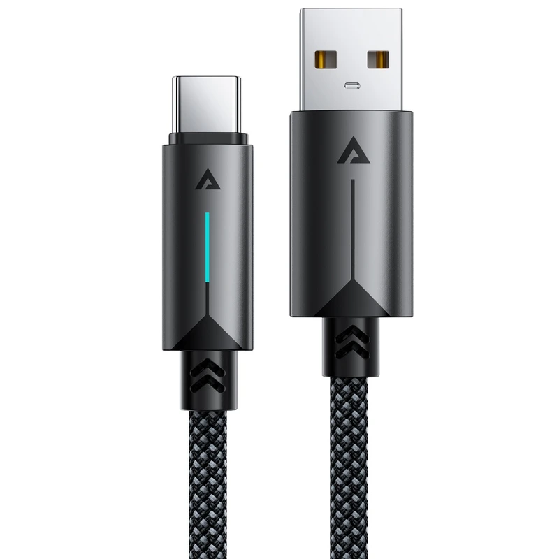 Кабель ACEFAST C19-04 USB-A to USB-C  fast charging data cable Black