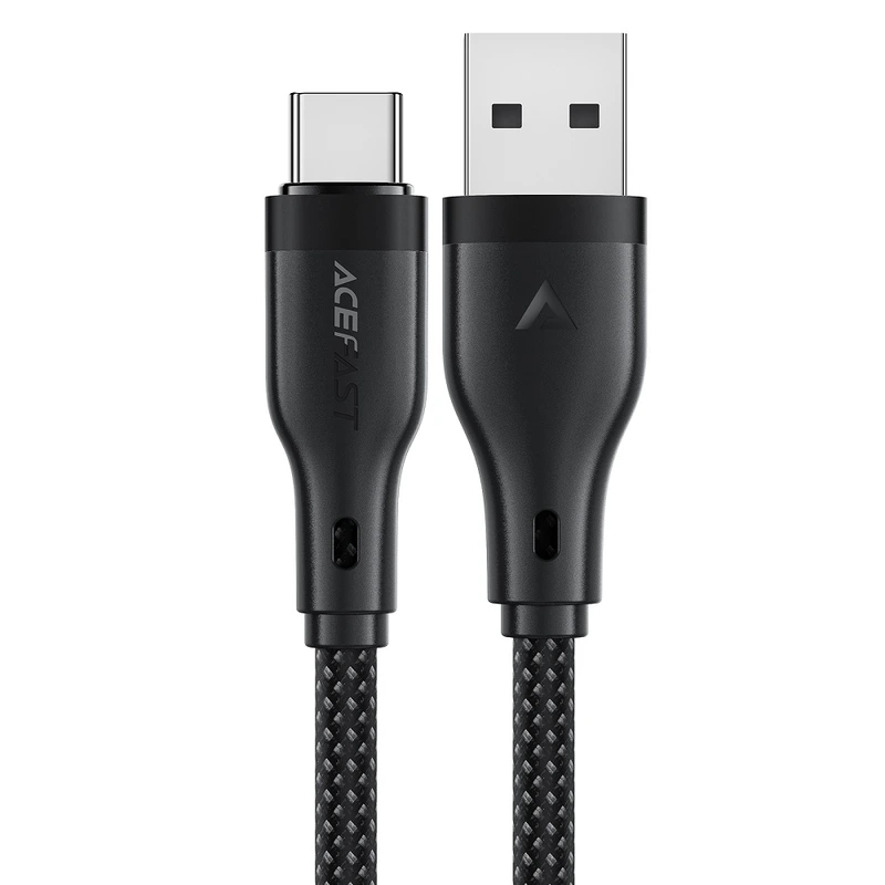 Кабель ACEFAST C8-04 USB-A to USB-C charging data cable 1.2 м Black