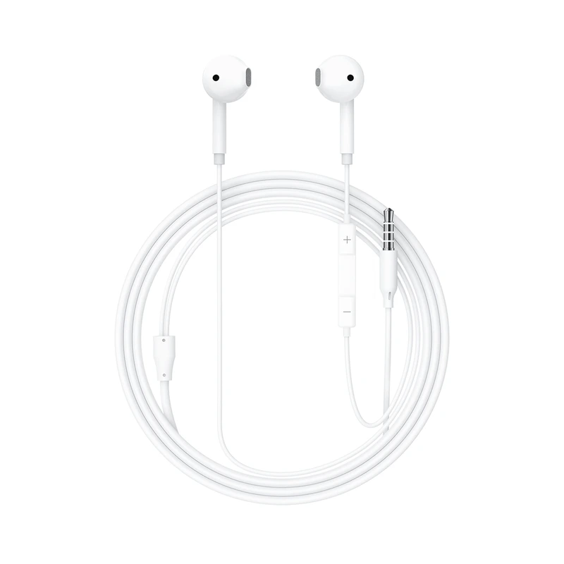 Навушники ACEFAST L14 3.5mm semi-in-ear wired earphones with mic White — ACEFAST