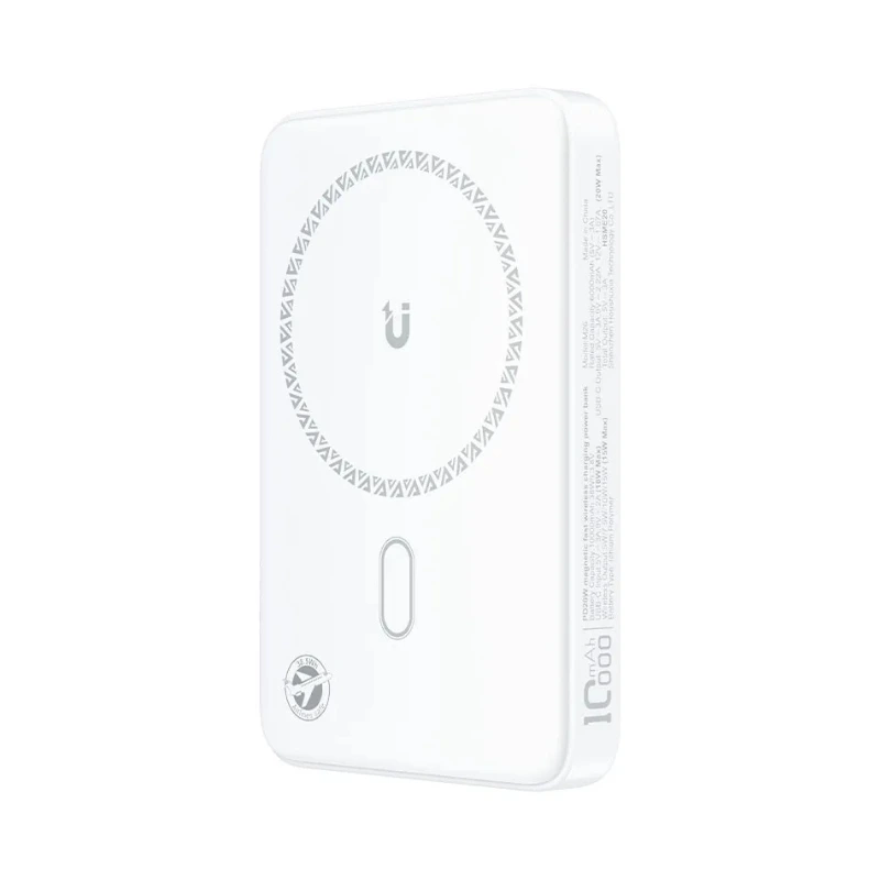 Зовнішній акумулятор ACEFAST M26-10000 PD20W magnetic fast wireless charging power bank White