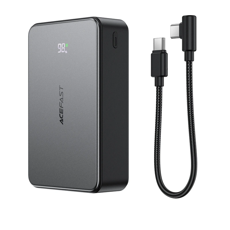 Зовнішній акумулятор ACEFAST M29-20000 22.5W fast charging power bank with cable Black
