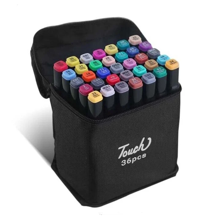 Скетч-маркери для малювання 36 шт. — Acrylic