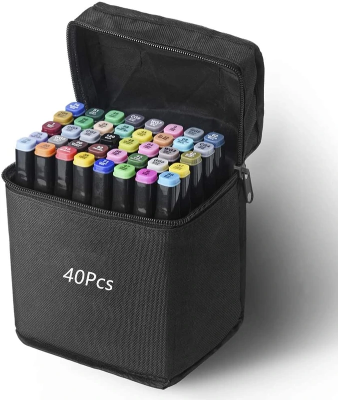 Скетч-маркери для малювання 40 шт. — Acrylic