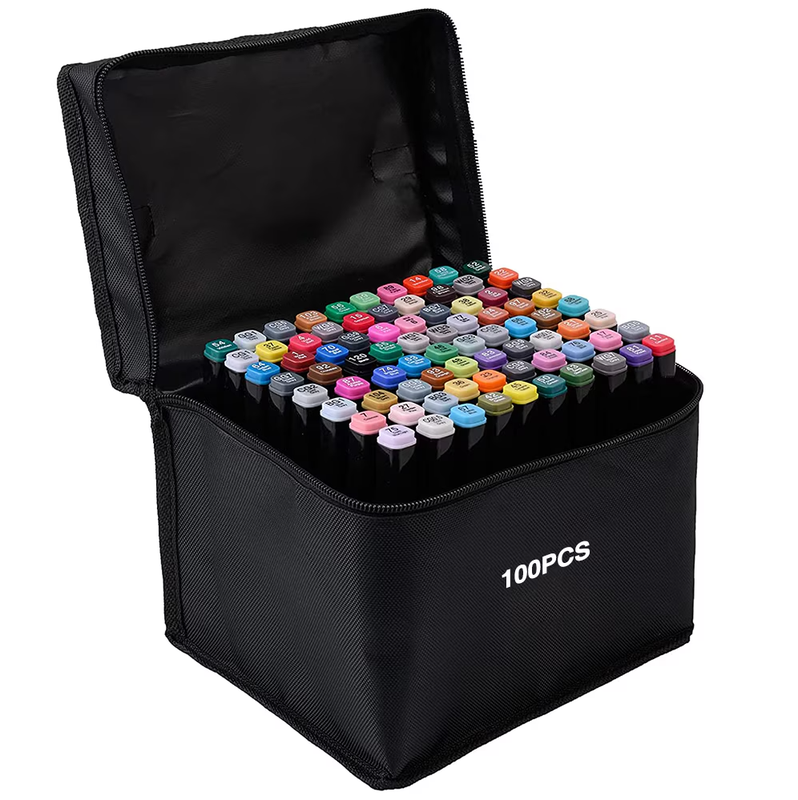 Скетч-маркери для малювання 100 шт.