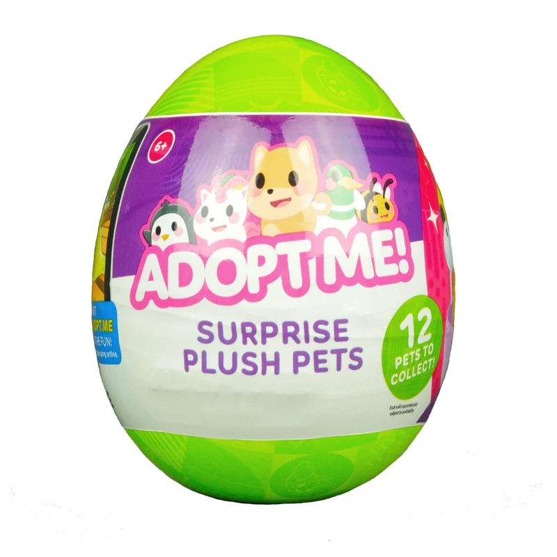 М’яка іграшка-сюрприз в яйці ADOPT ME! S2 - КУМЕДНІ ЗВІРЯТКА (12 видів, в асорт.) — Adopt Me!