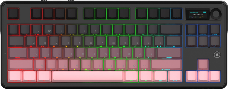 Бездротова механічна клавіатура Ajazz MK87 Pitaya Switch (MK87-P-S-P) — Ajazz