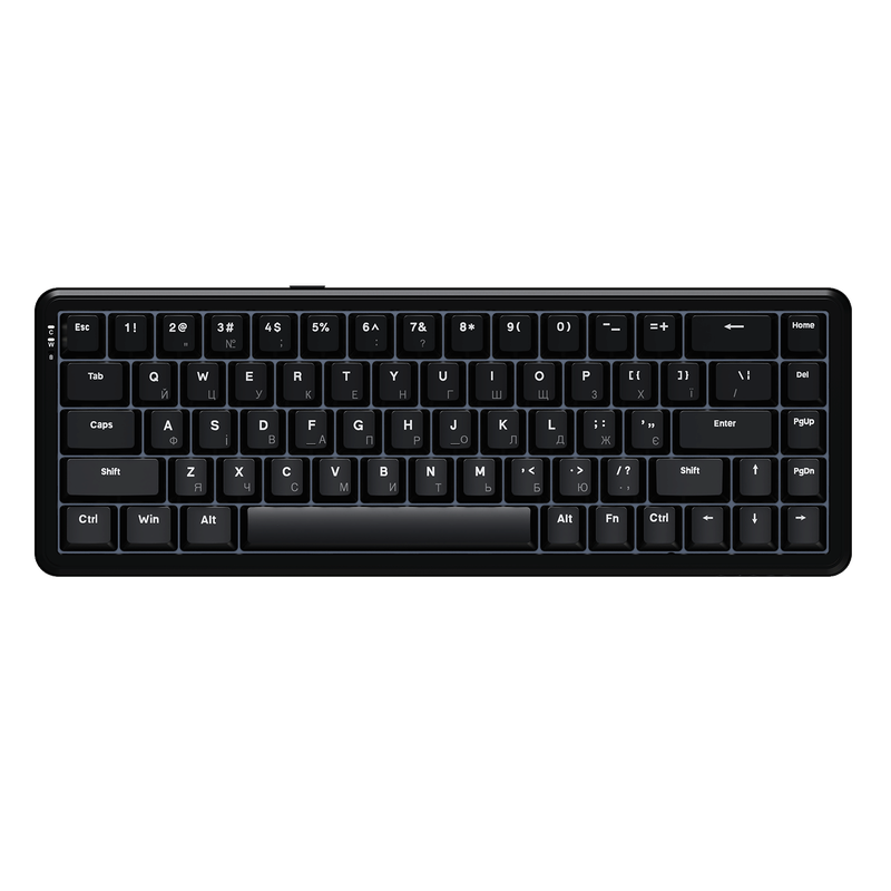 Клавіатура механічна дротова Ajazz AK680 MAX Magnetic Switch RGB USB Black — Ajazz