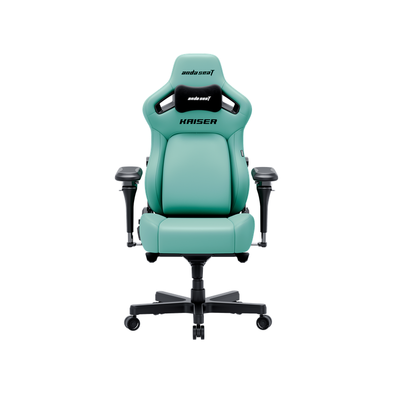 Крісло геймерське ігрове Anda Seat Kaiser 4 V2 Size XL Green PVC