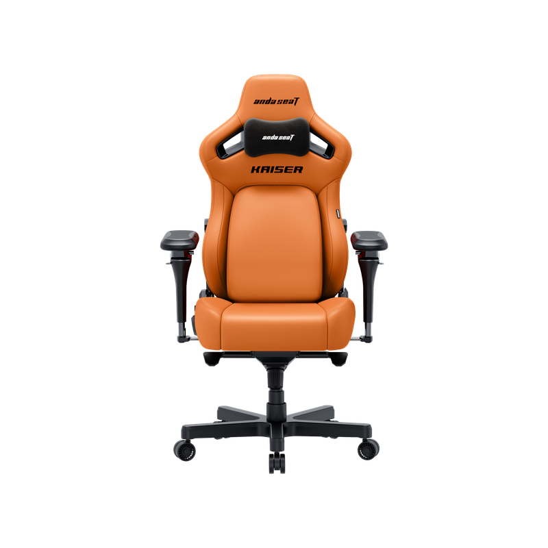 Крісло геймерське ігрове Anda Seat Kaiser 4 V2 Size XL Orange PVC