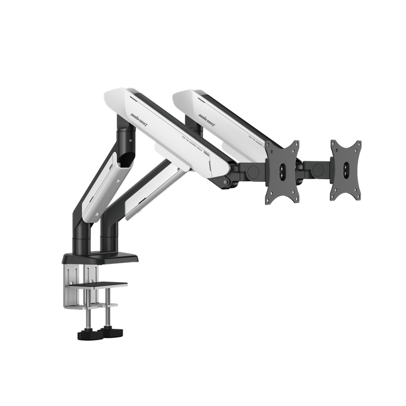 Настільне кріплення для двох моніторів Anda Seat Stealth PRO II Duo 17’’-42’’ Black &amp; White — Anda Seat