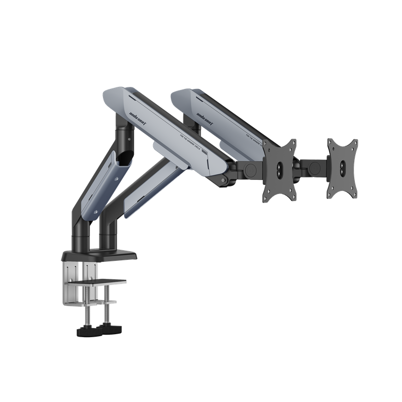 Настільне кріплення для двох моніторів Anda Seat Stealth PRO II Duo 17’’-42’’ Titanium