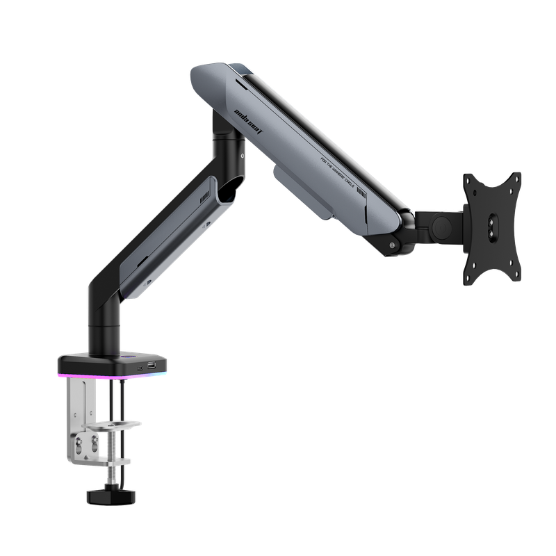 Настільне кріплення для монітора Anda Seat Stealth Pro II RGB 17’’-42’’ Titanium