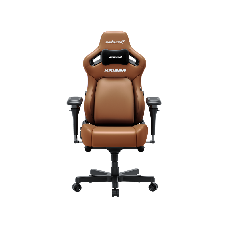 Крісло геймерське ігрове Anda Seat Kaiser 4 V2 Size XL Brown PVC