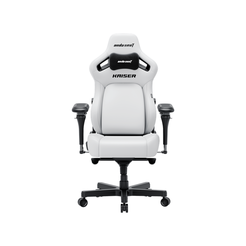 Крісло геймерське ігрове Anda Seat Kaiser 4 V2 Size XL White PVC — Anda Seat