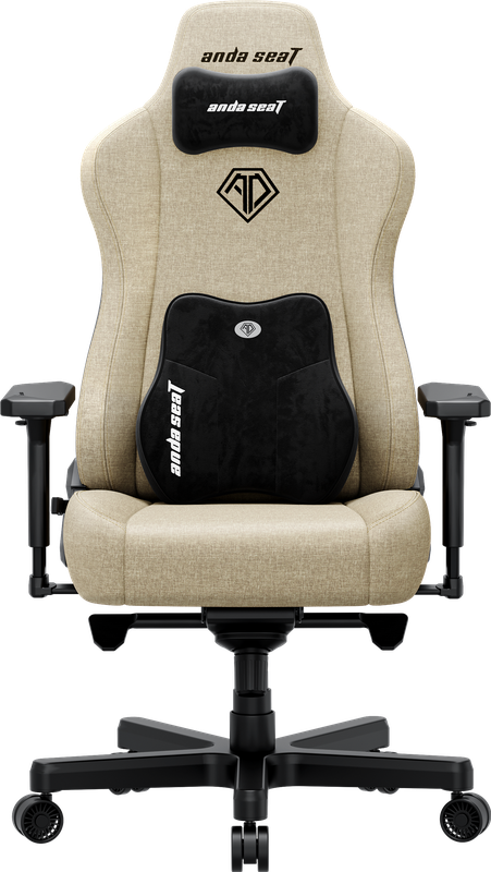 Крісло ігрове Anda Seat Kaiser 3E XL Beige Fabric — Anda Seat