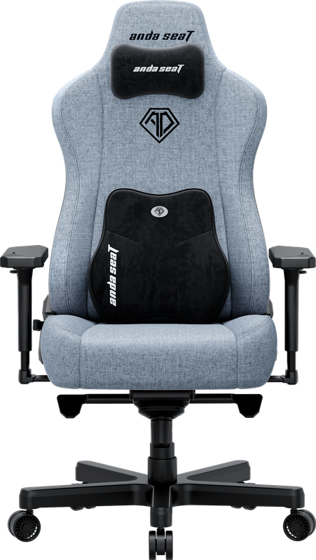 Крісло ігрове Anda Seat Kaiser 3E XL Gray Blue Fabric