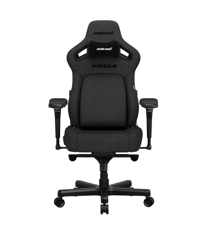 Крісло ігрове Anda Seat Kaiser 4 Dark Grey Fabric Size L