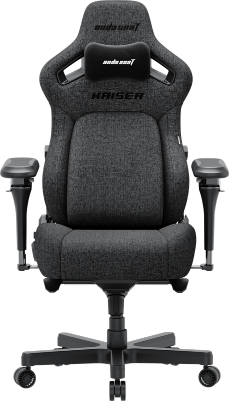 Крісло ігрове Anda Seat Kaiser 4 V2 Size XL Dark Gray Fabric — Anda Seat