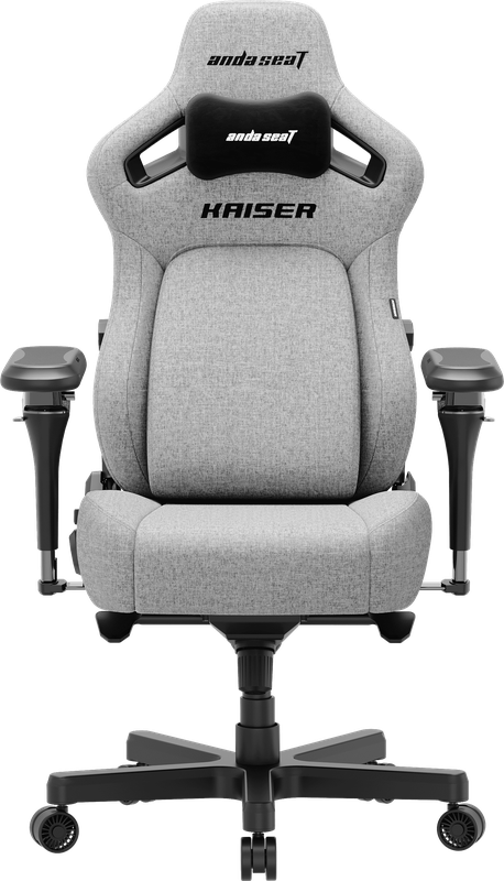 Крісло ігрове Anda Seat Kaiser 4 V2 Size XL Gray Fabric