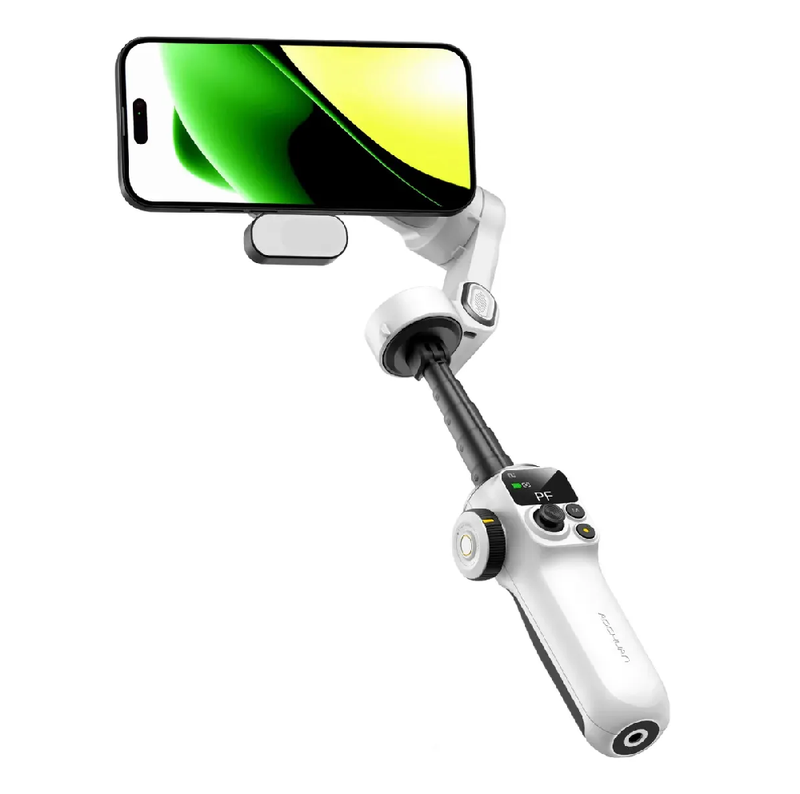 Триосьовий стабілізатор AOCHUAN Professional Gimbal Stabilizer for Smartphone SMART P2 White — AOCHUAN