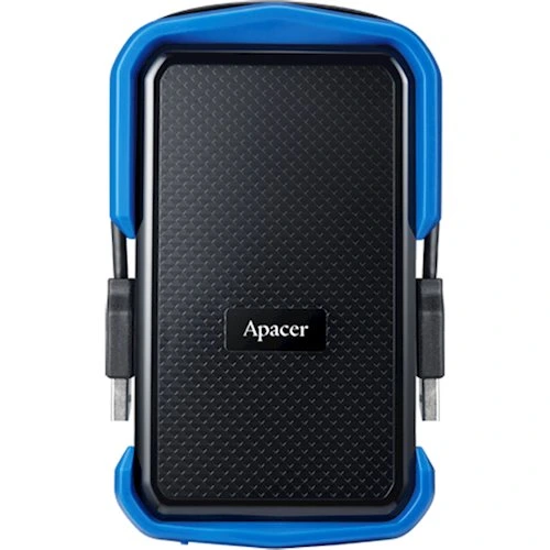 Зовнішній жорсткий диск PHD External 2.5'' Apacer USB 3.1 AC631 2TB Black/Blue (color box) — Apacer