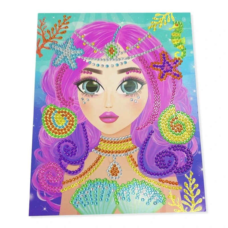 Набір для творчості діамантова мозаїка НТ-26 Морська Принцеса