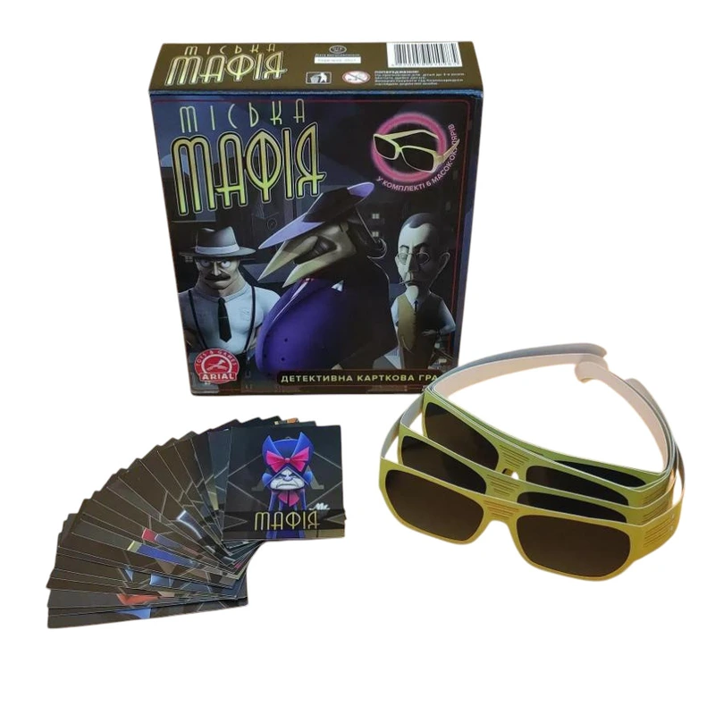 Настільна гра Міська Мафія Arial 910985 укр. мовою