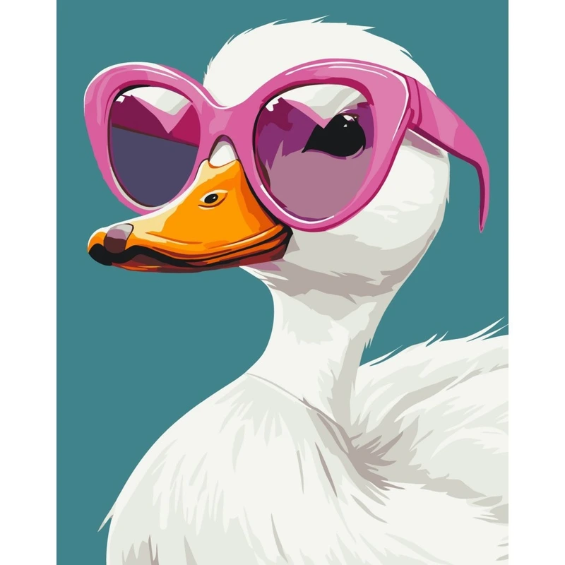 Картина за номерами "Прекрасне каченя" 11713-AC 40х50 см