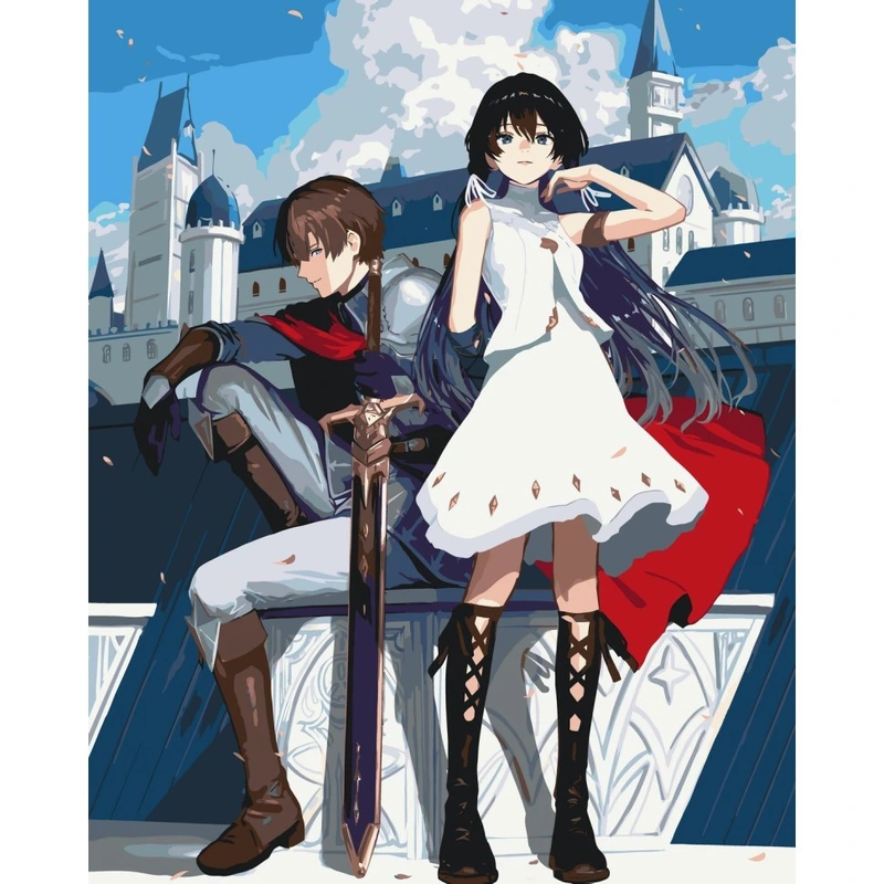 Картина за номерами "Безіменна пам'ять" 16097-AC 40х50 см