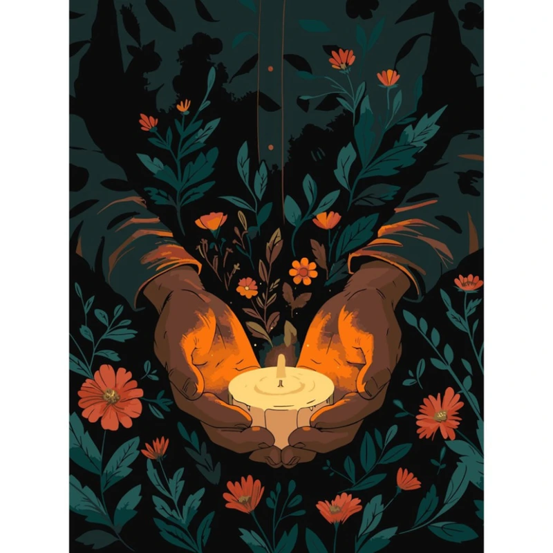 Картина за номерами "Надія в долонях" ©arttem_illustration 12519-AC 30х40 см — Art Craft