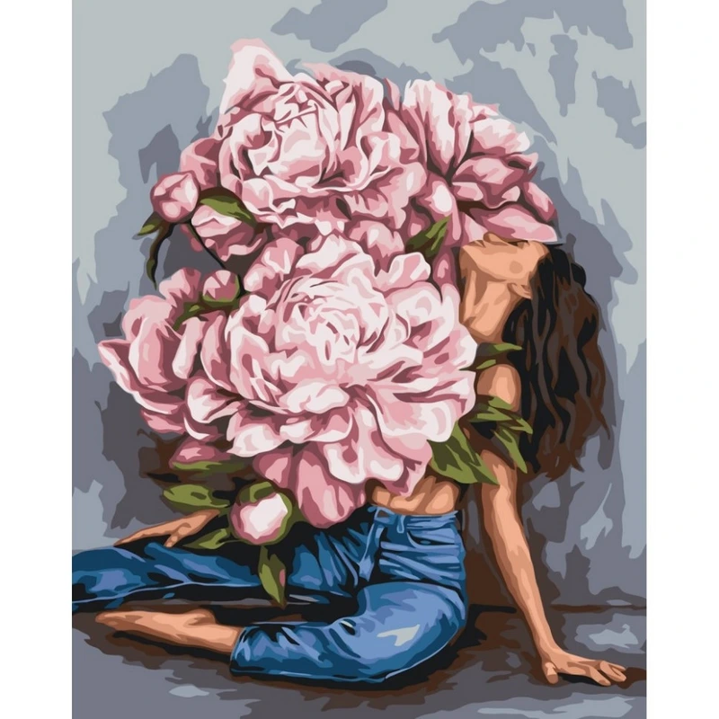 Картина за номерами "Розкішний букет" 10163-AC 40х50 см — Art Craft