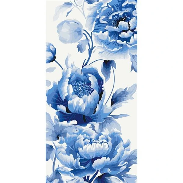 Картина за номерами ArtCraft Небесні півонії 40х80 см (13090-AC) — Art Craft