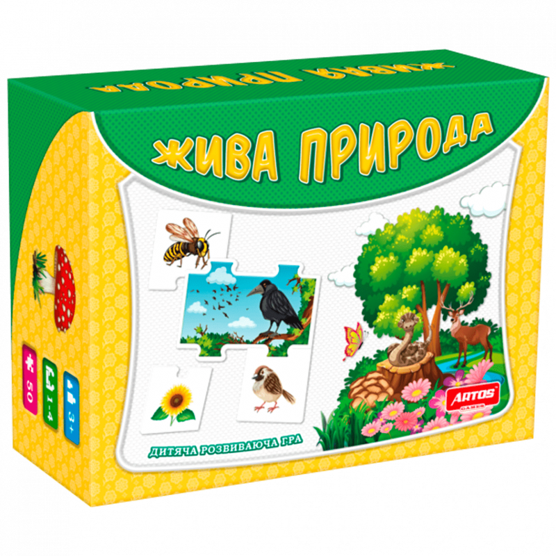 Розвиваюча гра преміум Жива природа Artos Games 0543ATS — Artos Games