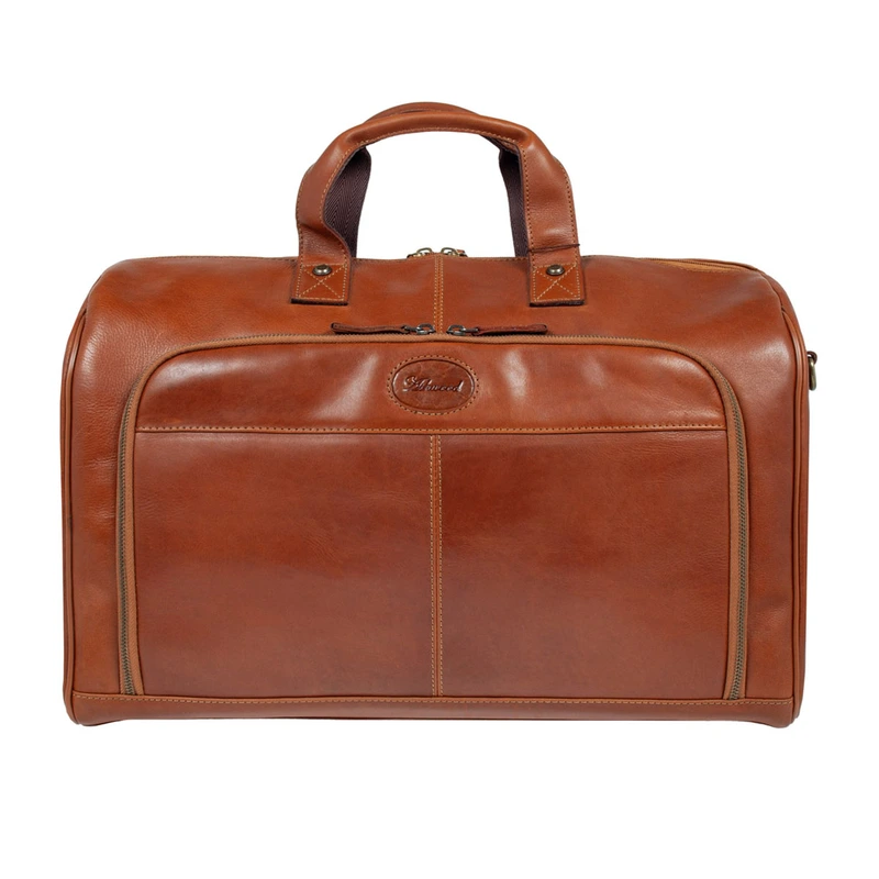 Чоловіча дорожня сумка Ashwood 8150 Tan (Рудий)