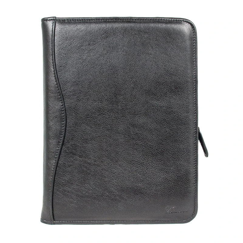 Папка Ashwood A4 ZIP Black (Чорний)