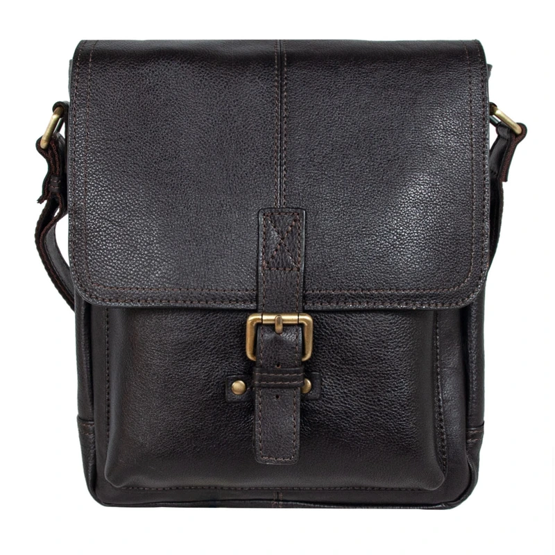 Сумка чоловіча Ashwood Benjamin Brown (Коричневий)