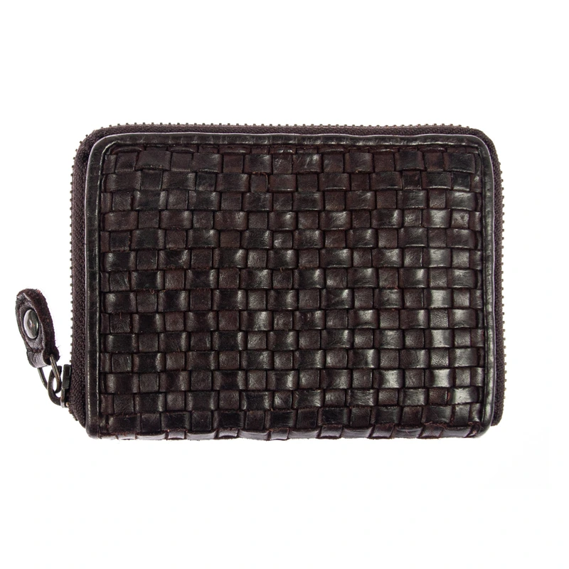 Вінтажний гаманець жіночий Ashwood D80 DK BRN