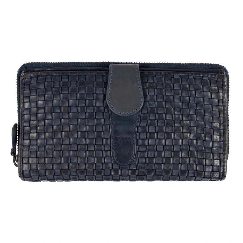 Вінтажний гаманець жіночий Ashwood D84 NAVY