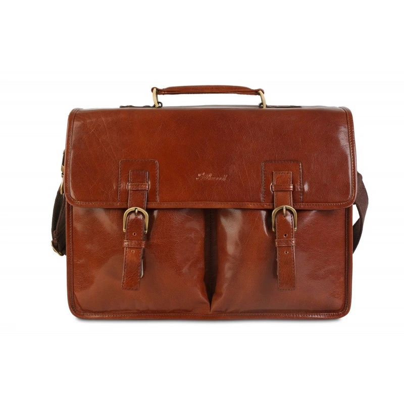 Портфель Ashwood Gareth Briefcase VT Chestnut (Каштановий)