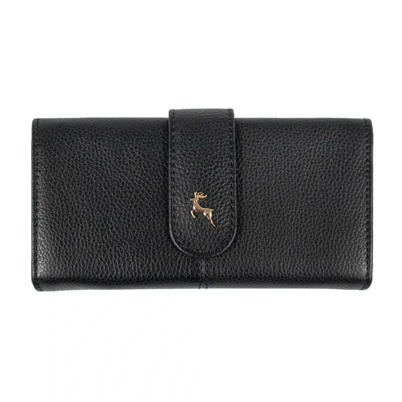 Гаманець жіночий Ashwood J53 BLACK (Чорний)