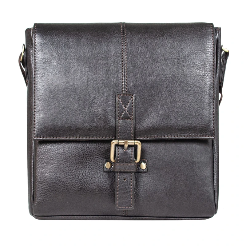 Сумка чоловіча Ashwood Murphy Brown (Коричневий)