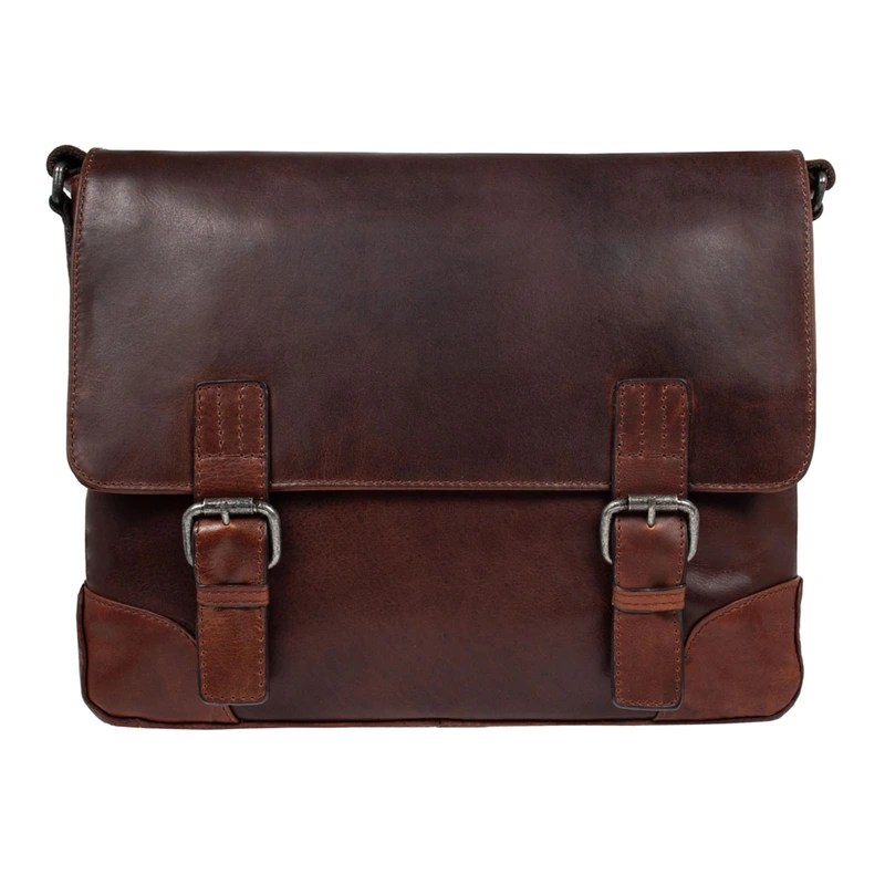 Сумка чоловіча Ashwood Oscar Tan (Коричневий)